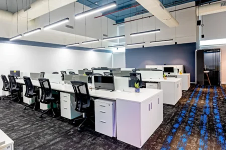 Coworking office space in Noida Sector 16 at Smartworks World Trade Tower