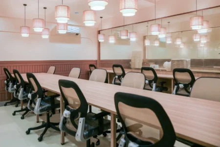 Private offices and shared desks at MIO Coworks Delhi