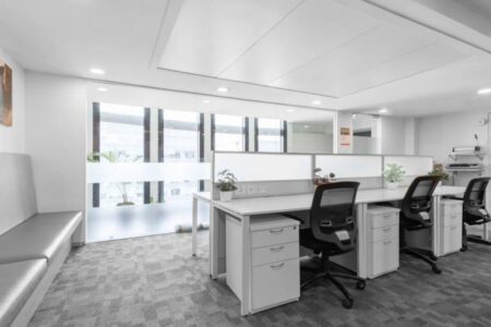 Private offices and shared desks at Regus Aerocity Delhi