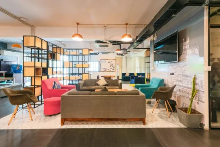 Shared office space for startups at 91Springboard Green Park Delhi