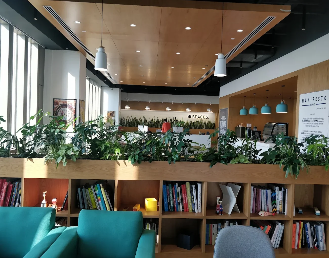 Private offices and shared workspaces at WeWork Noida Sector 16