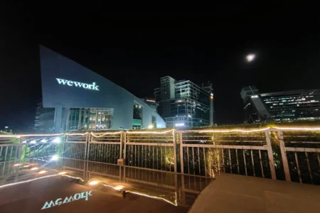 Flexible coworking space for startups and teams at WeWork Berger